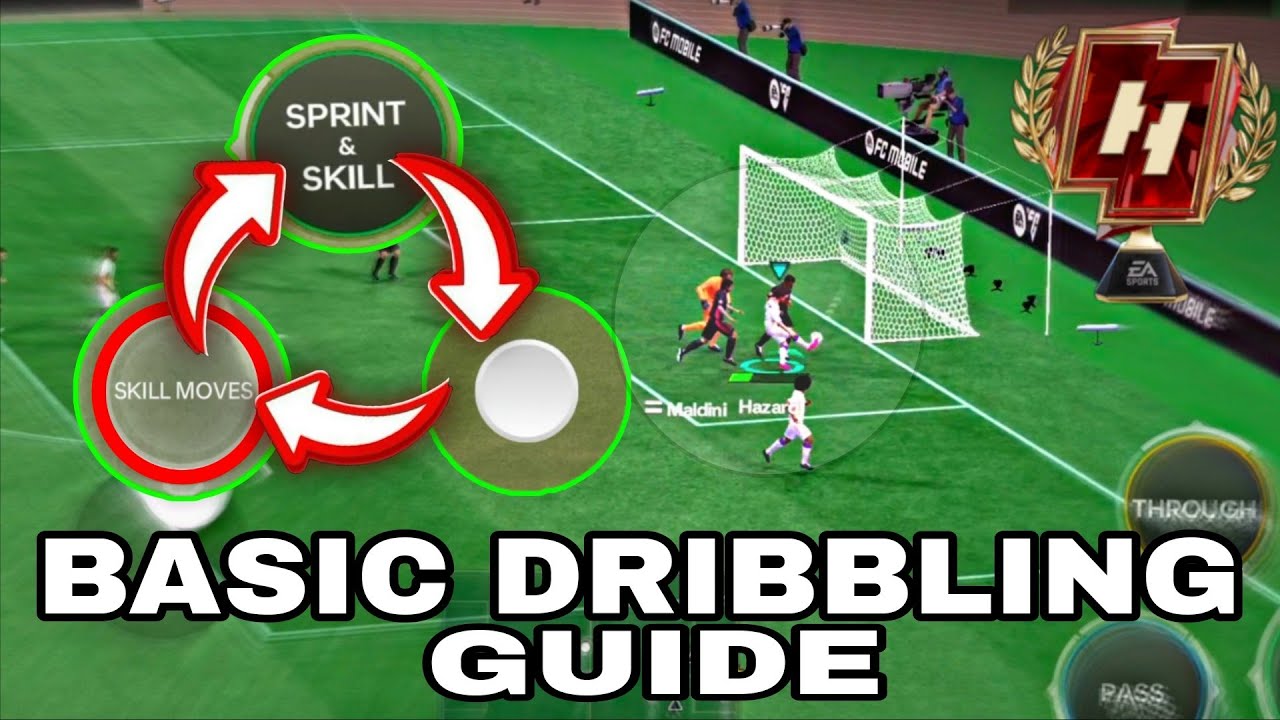 BASIC DRIBBLING GUIDE - DRIBBLE like a PRO in FC Mobile‼️