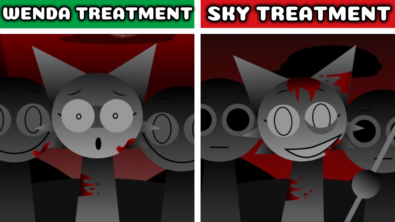 Incredibox Sprunki Wenda vs. Sky Treatment – Who Did It Better?