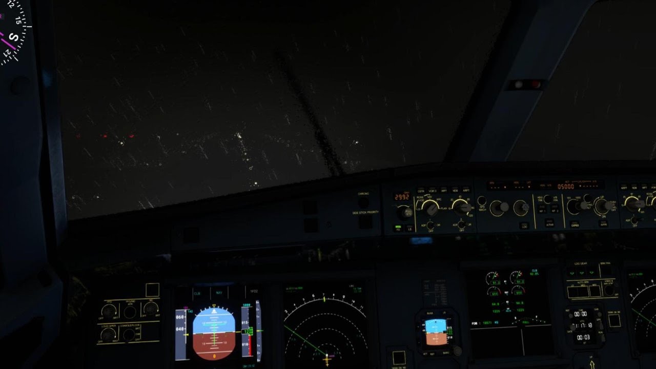 Extreme Weather Flying MSFS 2020 EDDS to EDDF