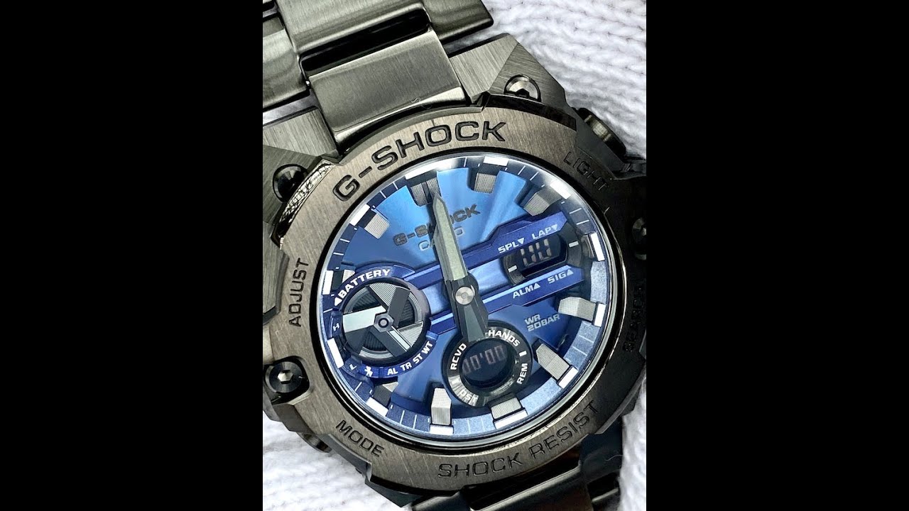 時計 G-SHOCK GST-B400BD-1A2JF Casio G-Shock G-Steel GST-B400BD-1A2JF | Sakurawatches.com