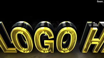 Create 3d logo  animation and intro reveal - Best Logo Animation service