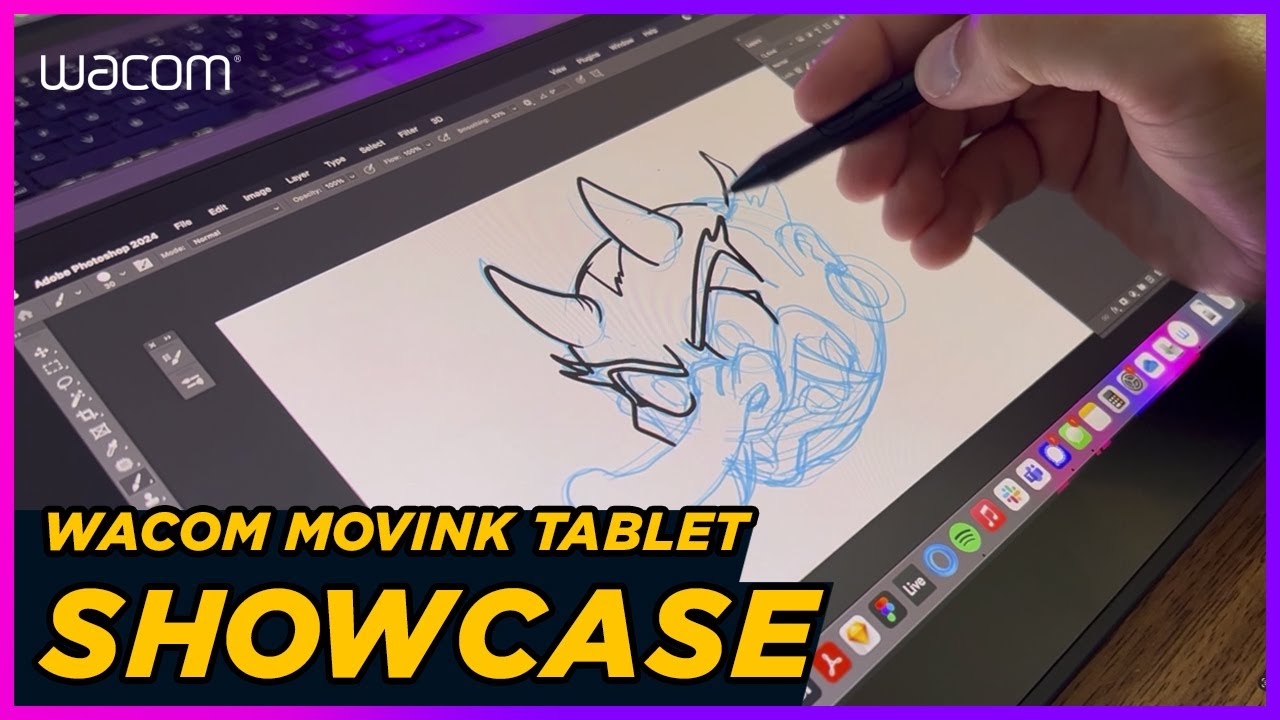 Wacom Movink tablet showcase.