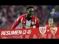 Resumen de Athletic Club vs Sevilla FC (2-0)