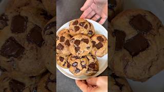 Печенье кукис с шоколадом - просто объедение 🤤🍪 #кукис #домашнеепеченье #выпечка #простойрецепт