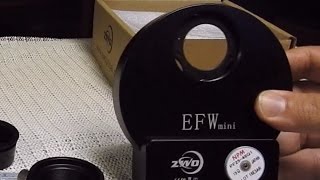 ZWO Five Position Electronic Filter Wheel (Unboxing)