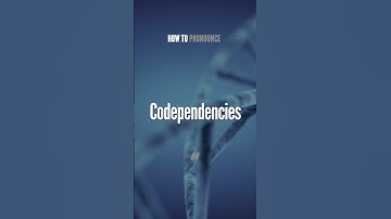 Codependencies Pronunciation | How to Pronounce (say) Codependencies CORRECTLY #shorts #shortsfeed