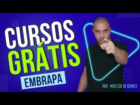 + DE 50 CURSOS EAD GRÁTIS NA EMBRAPA PARA PROFISSIONAIS DA QUÍMICA, BIÓLOGOS, ENGENHEIROS ETC