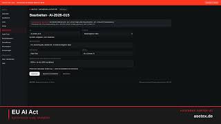 Full ASCTEX Eu Ai Act T2 Tutorial (English) Update