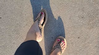 Walking Outside In My Crocs