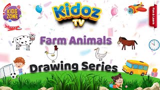 Farm Animals | Easy DIY | Step by Step