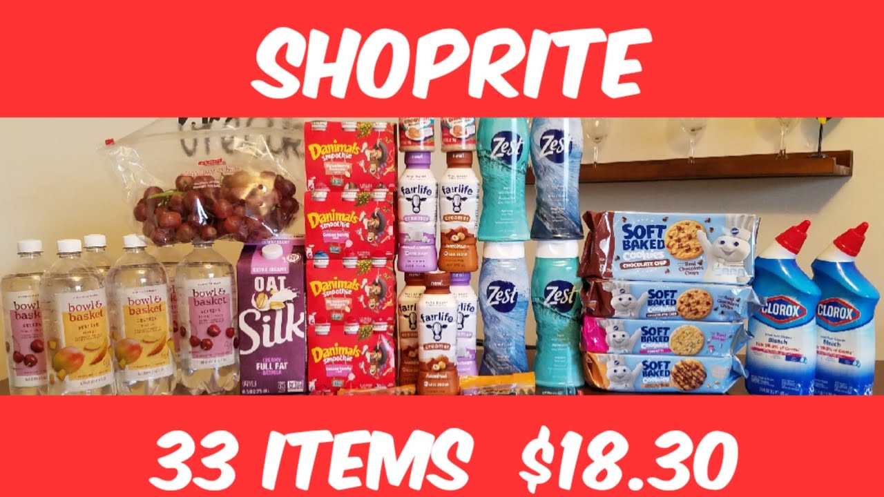 SHOPRITE COUPONING HAUL - 8/8 to 8/14 FREE Danimals &amp; MORE!!! #Coupon # ...