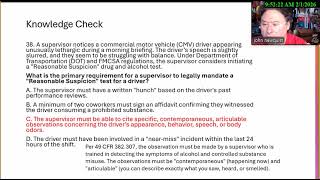 Daily Quiz ep135 Fleet and Driver Safety  February 17 2026 BCSP
