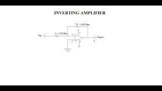 Inverting Amplifier| Designing of Inverting Amplifier Circuit on Tinkercad| Tinkercad CKT designing.