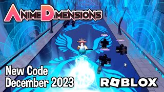 Roblox Anime Dimensions Simulator Codes (December 2023)