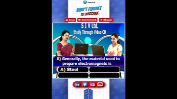Magnetism  || IIT&JEE Questions NO 08 || VIII Class #OAKS