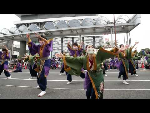 11 夜宵 安濃津よさこい2022 ［４K］津中央郵便局前会場