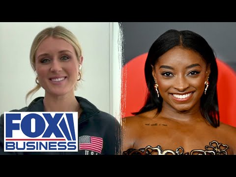 Riley Gaines says she 'fully' accepts Simone Biles' apology