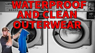 how do you wash a waterproof jacket