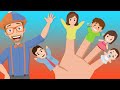 Blippi Finger Family | Educational Songs For Kids