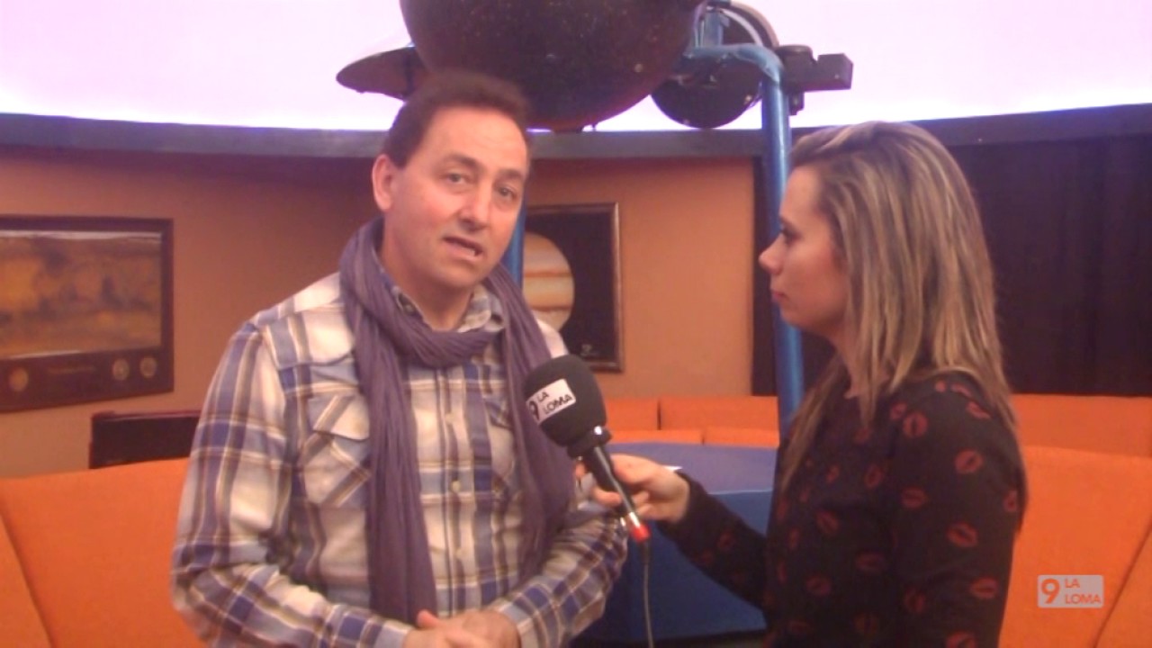 Navidad en La Loma 2016 · Estrella de Belén en el planetario de Úbeda
