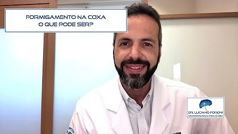 O que é dormência na coxa direita?