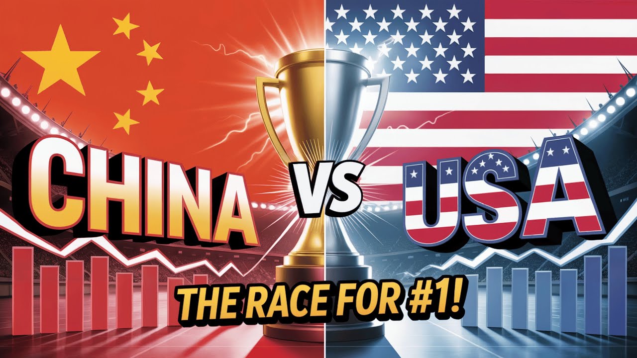 China vs USA | GDP Comparison (1960-2024) - The Race for #1 - YouTube