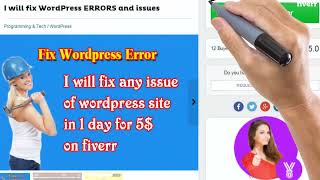 I will fix wordpress errors and issues