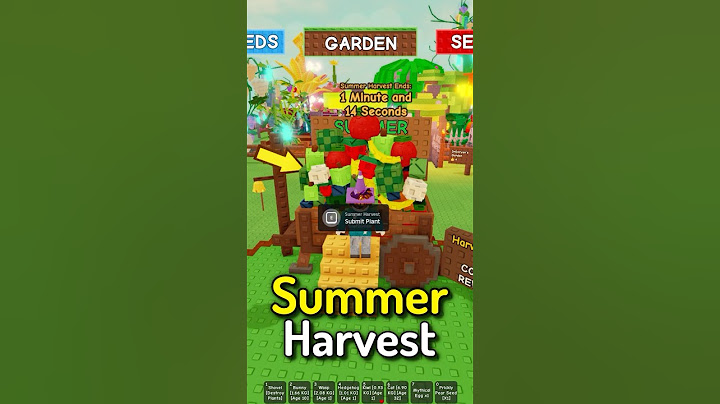 How To Summer Harvest Event in Roblox Grow A Garden Season