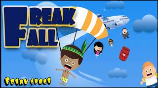 Freak Fall | One tap parachute game | Freak Space screenshot 4