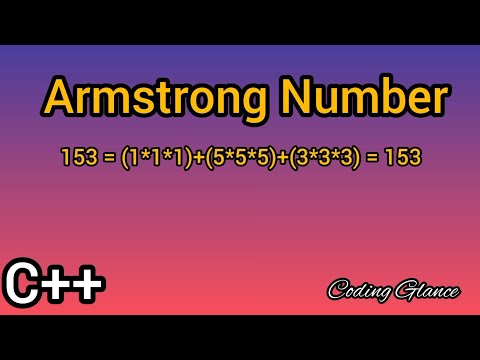 👨‍💻|Programming for Beginners|👩‍💻 ||Armstrong Number|| #coding #programming #code #cpp #c