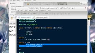 QT tutorial1 part2
