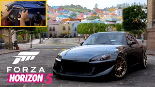 Forza Horizon 5 - HONDA s2000 Gameplay 4K (Steeringwheel + Shifter) screenshot 4