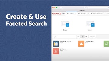 Creating and Using a Faceted Search Page