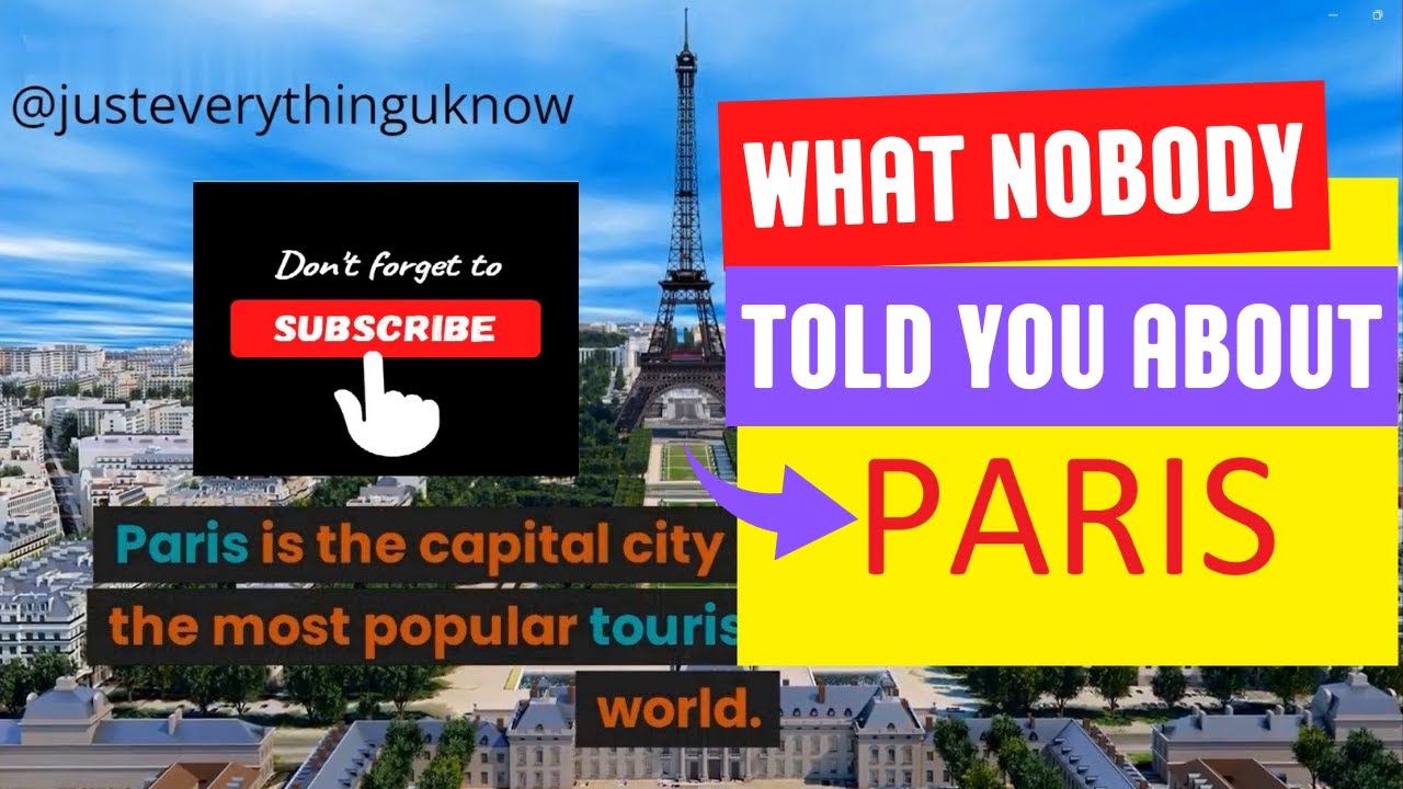 Paris  - Things to know before your visit to Paris France |Places| Weather|Visa| Hotels|Safe