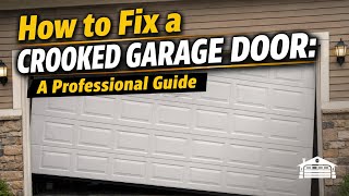 How To Fix A Crooked Garage Door A Professional Guide