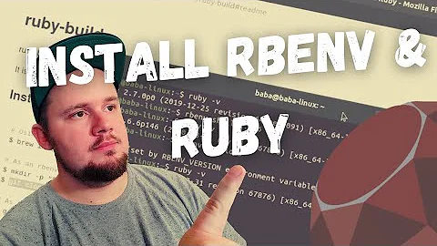 Ruby Course - Lesson 02, Installing rbenv and Ruby