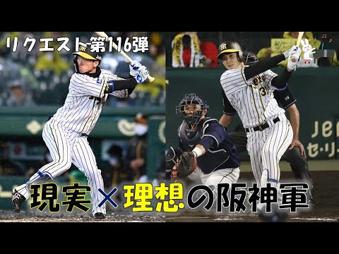 【応援歌メドレー】現実と願望が交錯する阪神オーダー【視聴者リクエスト第116弾】【ピアノ】