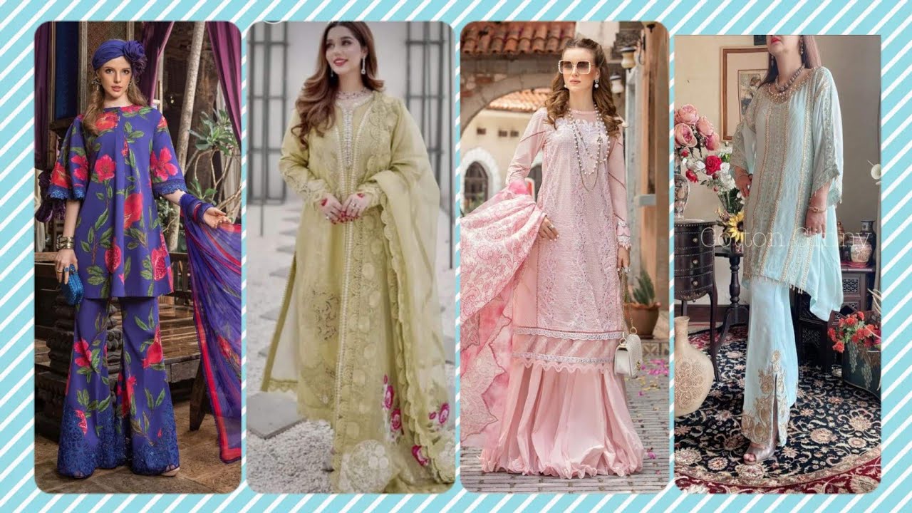 Eid party dresses design ideasfancy designer dressesEid dresses