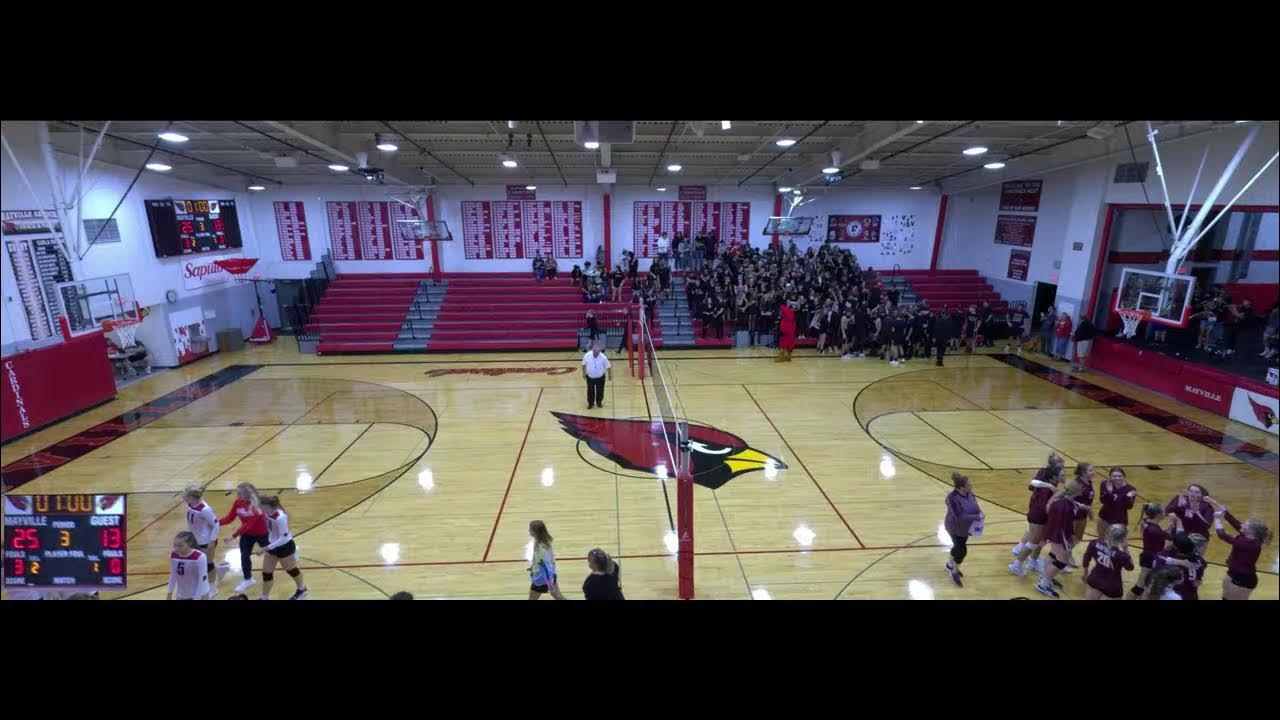 Mayville High School vs. Lomira JV Womens' Volleyball YouTube