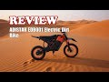 Review - ADISTAR EDB001 Electric Dirt Bike 2025