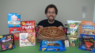 New Junk Food Of March 2022 l 12,000 Calorie Food Challenge