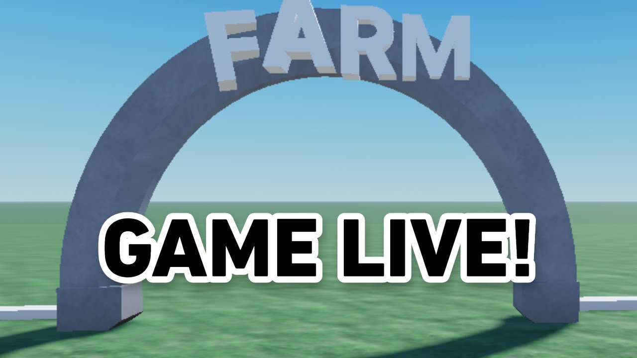 LIVE MAKING MY ROBLOX GAME LIVE!!! - YouTube