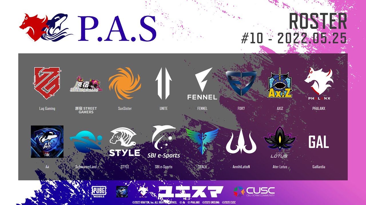 5.25『 P.A.S #10 』 - 実況配信 【PUBG MOBILE】