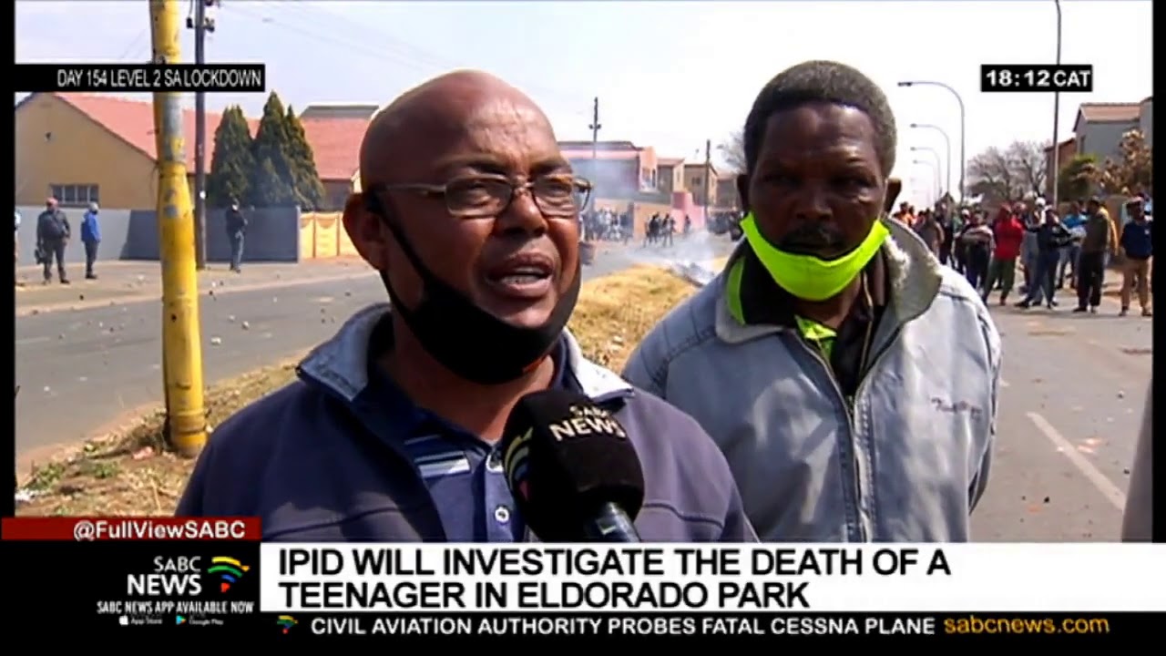 Violent protests break out in Eldorado Park after killing of a 16-year-old