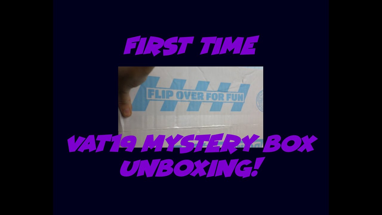 Vat19 Unboxing! What will I find in the Small Mystery Box? YouTube
