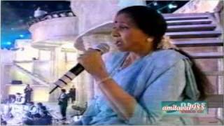 Video thumbnail of "Jaane Jaan - Asha Bhosle & Babul Supriyo Live"