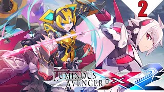 Gunvolt Chronicles: Luminous Avenger iX 2 (Blind) - Part 2 Grave Climb