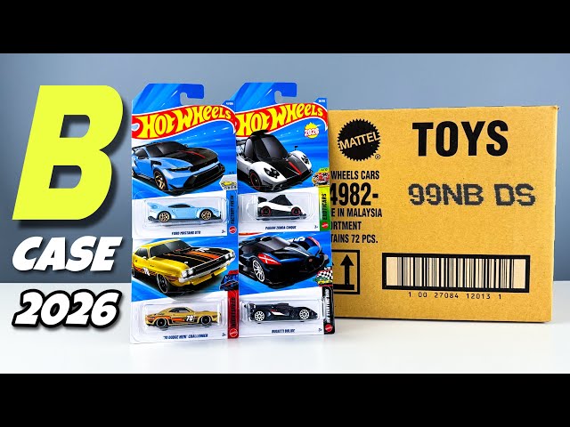 Unboxing Hot Wheels 2026 - B Case! - YouTube