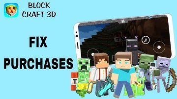 How To Fix And Solve Purchases On Block Craft 3d App | Final Solution