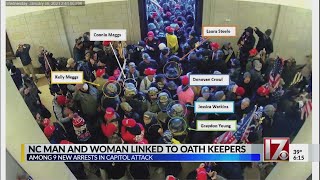 NC woman and man linked to Oath Keepers